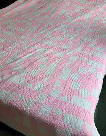 Pink quilt